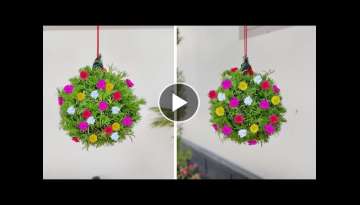 How to make a hanging ball | Hanging plant ideas How to make a hanging ball | Hanging plant ideas