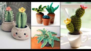 10 Creative DIY Crochet Plants Patterns 10 Creative DIY Crochet Plants Patterns