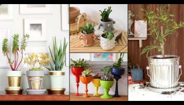 32 DIY Houseplant Pots Ideas and Makeover 32 DIY Houseplant Pots Ideas and Makeover