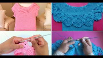 How to Crochet Baby Top