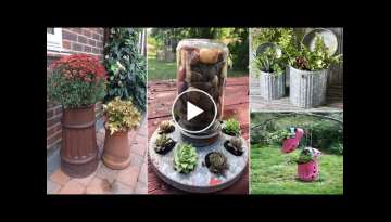 53 Of The Most Coolest & Unique DIY Planters You Never Thought Of | diy garden