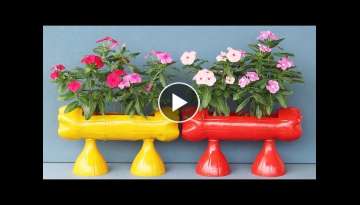 How To Make Flower Pots From Plastic Bottles, Recycle Beautiful Plastic Gardening Bottles How To Make Flower Pots From Plastic Bottles, Recycle Beautiful Plastic Gardening Bottles