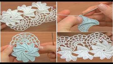 Spiral Flower Lace Tutorial Spiral Flower Lace Tutorial