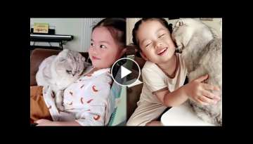 This Little Girl and Her Kitties are Super Adorable