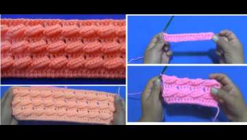 Embossed point stitch tutorial Embossed point stitch tutorial